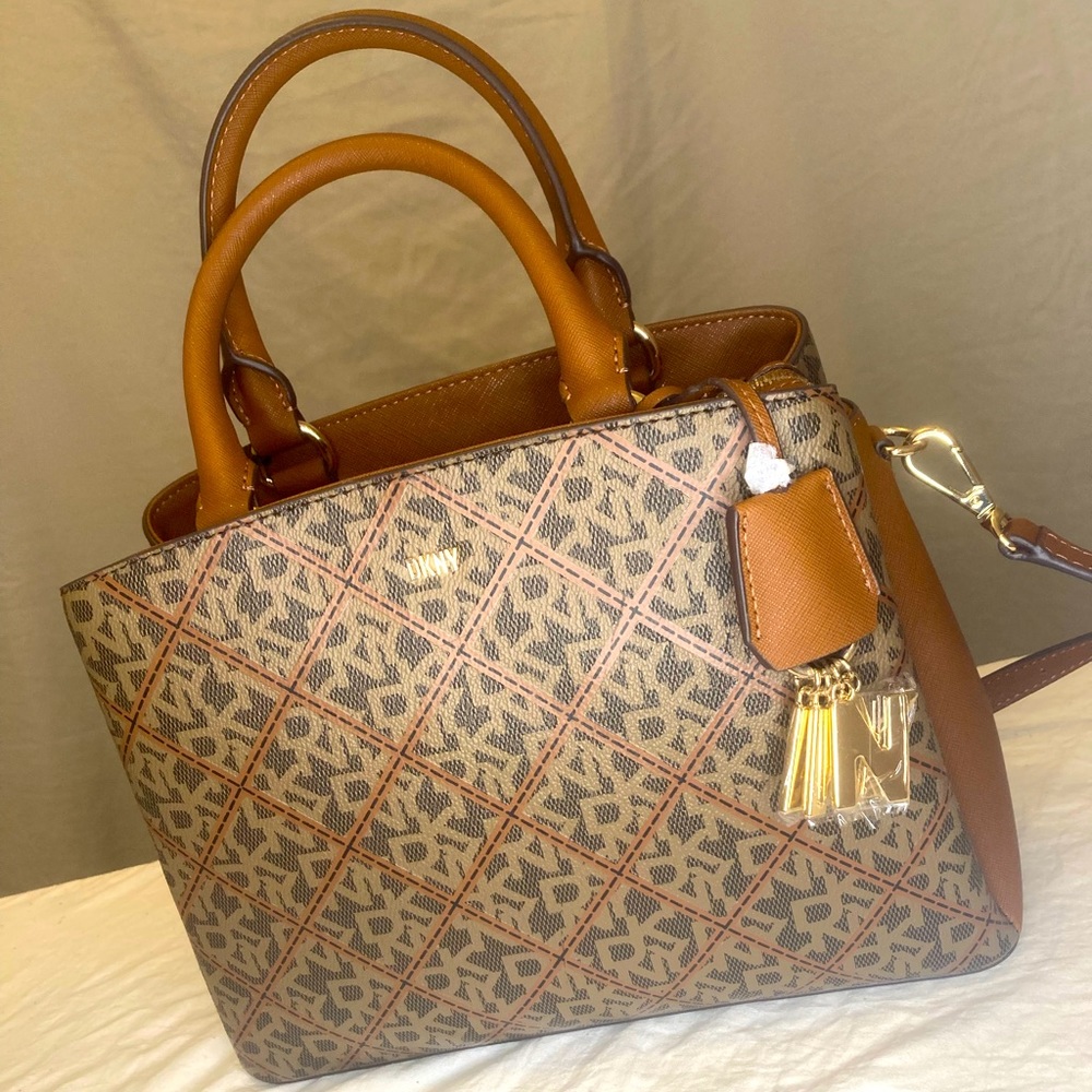DKNY Brown Satchel